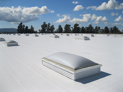 newly installed tpo roofing in Jacksonville, FL