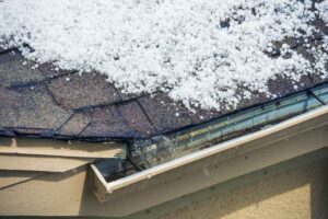 roof damage from hail in Denver