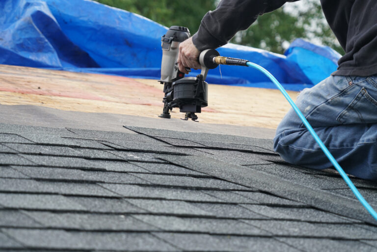 Expert replacing the roof for lasting roofing solution