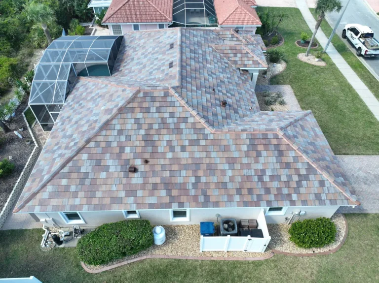 Aerial Tile Roof Street View