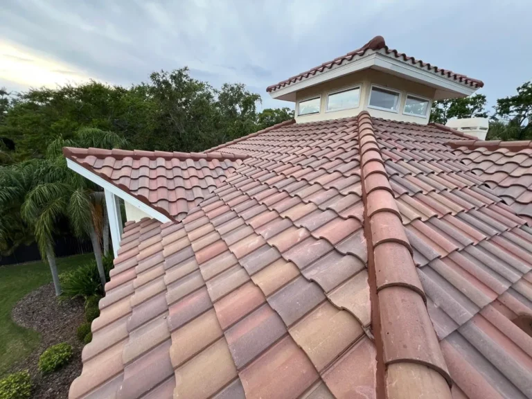 Terracotta Tile Roof Cupola Windows