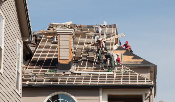 Roof Repair In Progress